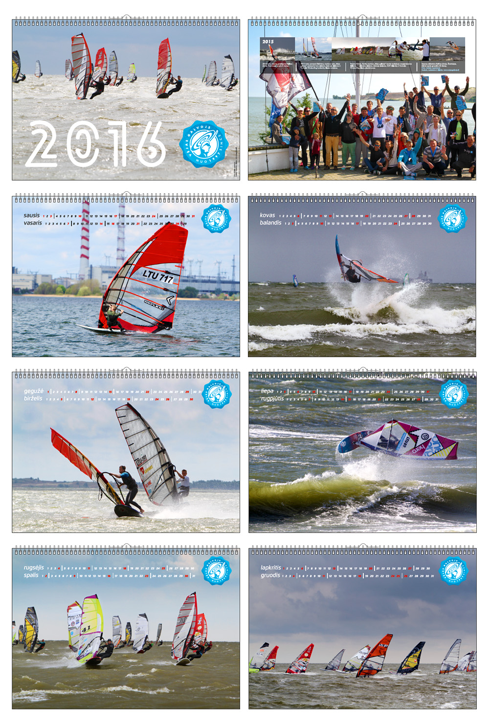 2016 kalendorius